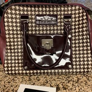My Flat in London Plaid Bag